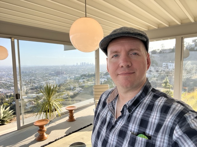 Justin at Stahl House